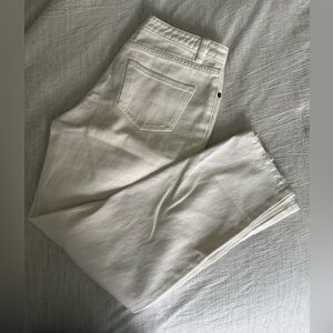 Princess Polly white straight/skinny jean